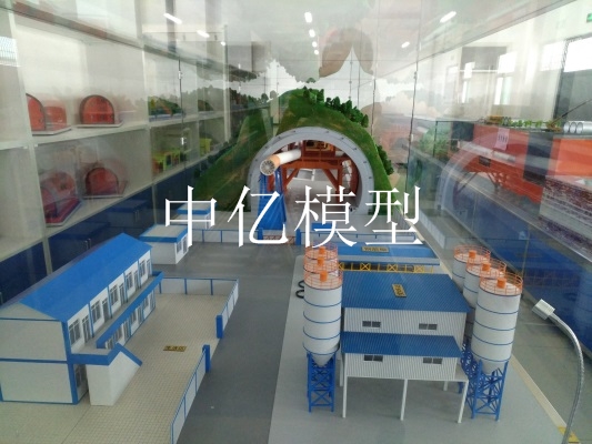 隧道通风整体布局模型